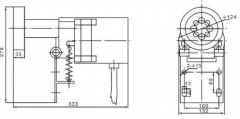 SJK-1、SJK-11皮帶打滑開關(guān)皮帶測速傳感器DH-J打滑開關(guān)